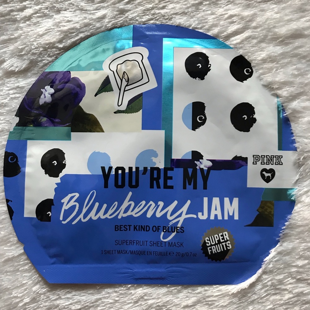 💕Face Mask Blueberry Pink + Free Gift 💝